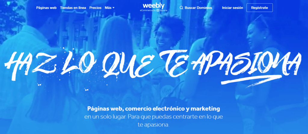 Weebly es una plataformas para crear páginas web gratis más destacadas