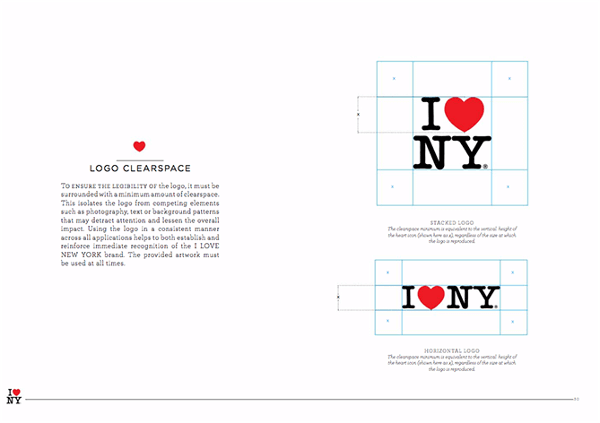 Identidad gráfica de I Love New York