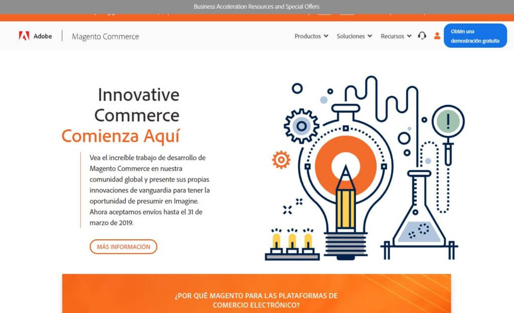 Magento para ecommerce