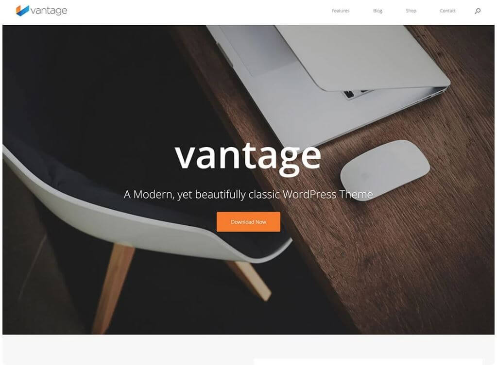 Tema de wordpress gratis vantage