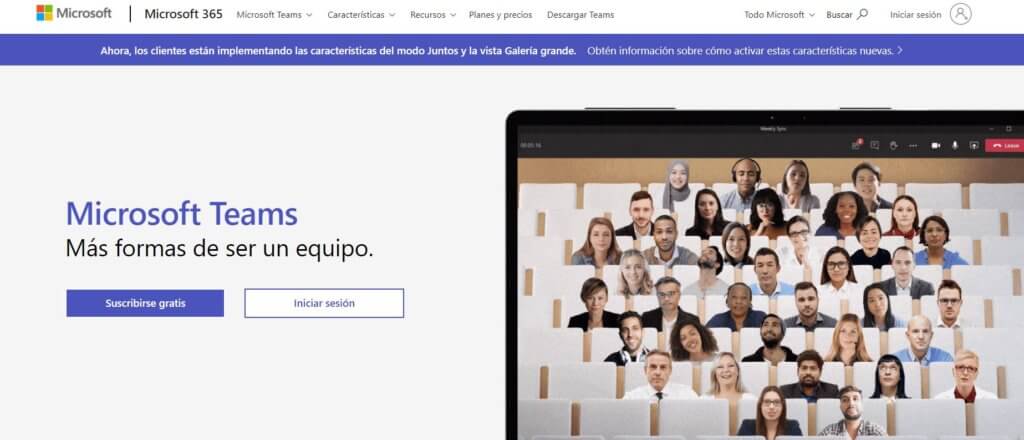 Programas de videoconferencia: Microsoft Teams