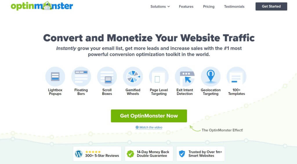 OptinMonster, herramientas de marketing digital para conseguir prospectos