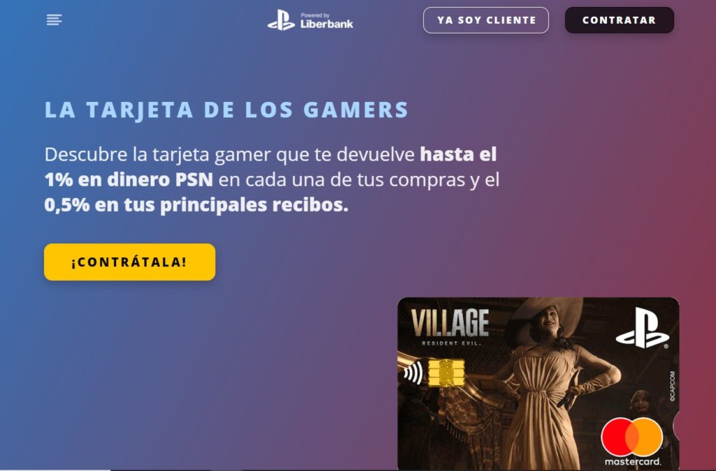 Ejemplos de landing page con la campaña de Liberbank para gamers