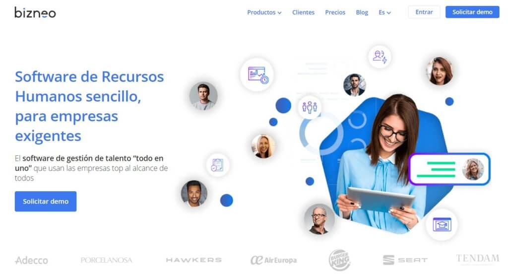 Bizneo software de recursos humanos