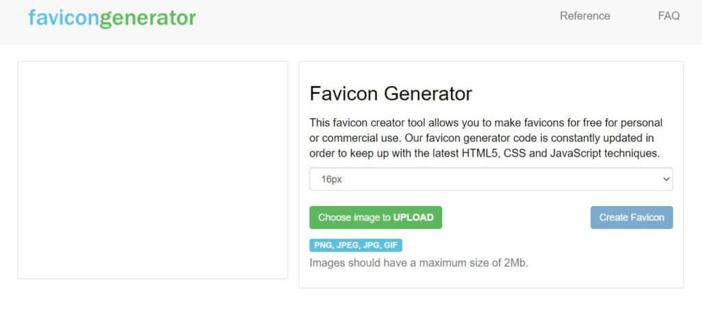 Favicon Generator