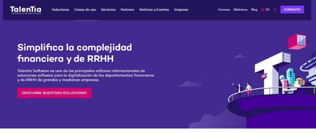 Software de recursos humanos Talentia HR Suite