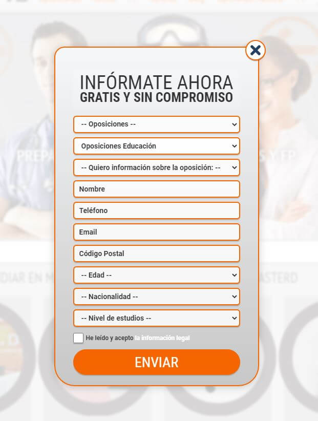 Diseño de sitios web formularios y experiencia de usuario