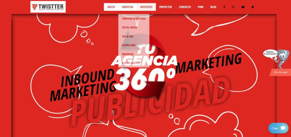 Agencias de marketing digital en México Twistter