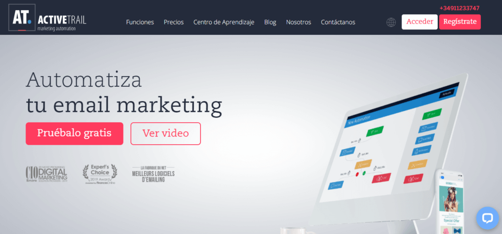 herramientas de email marketing ActiveTrail