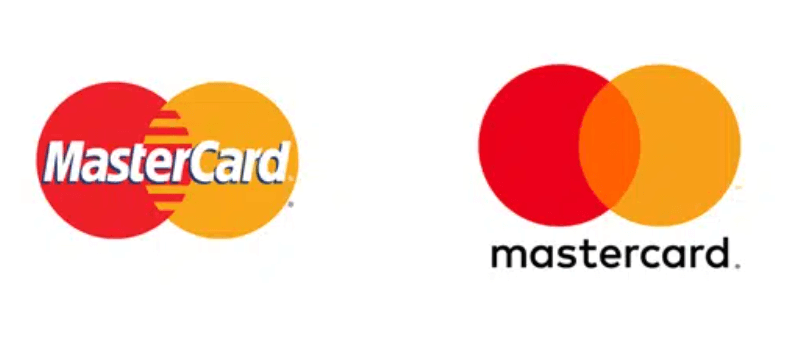 Ejemplos de identidad visual Mastercard