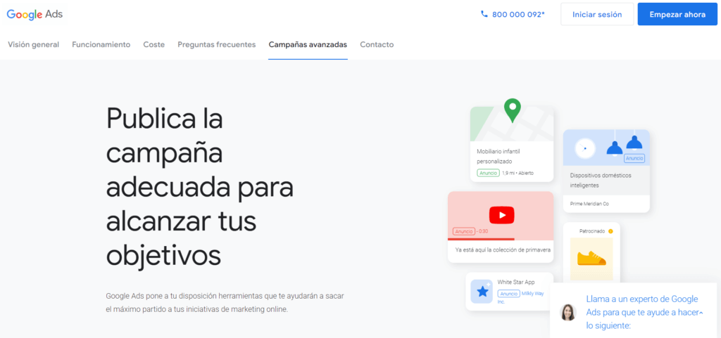 Planificador de palabras clave de Google