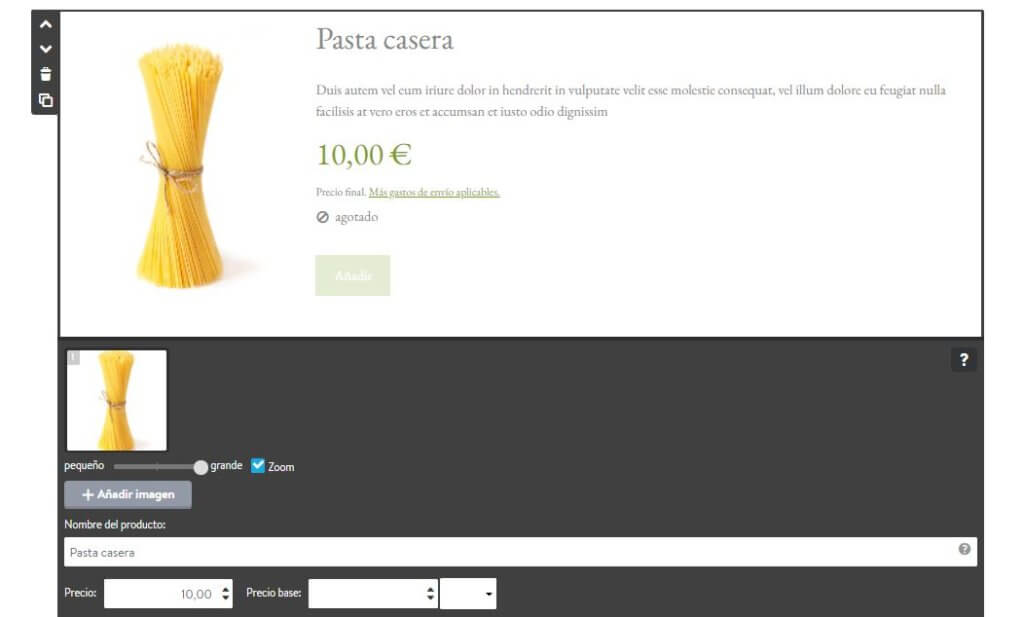 Crear ecommerce con Jimdo