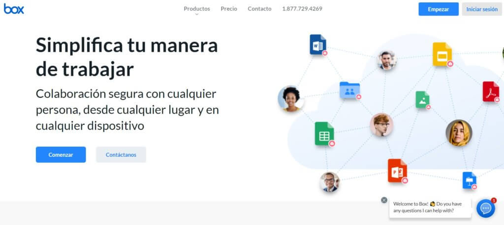 Alternativas a Dropbox: Box