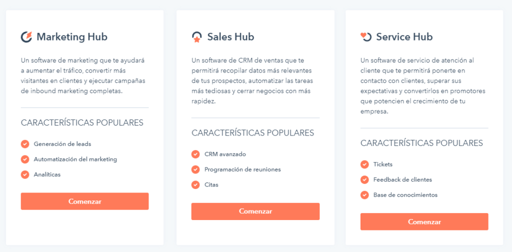 Funcionalidades del CRM de HubSpot