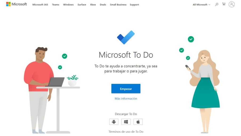 Microsoft To Do para la gestión de tareas