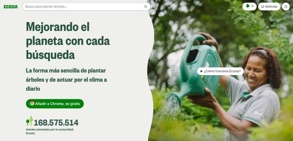 Buscador Ecosia