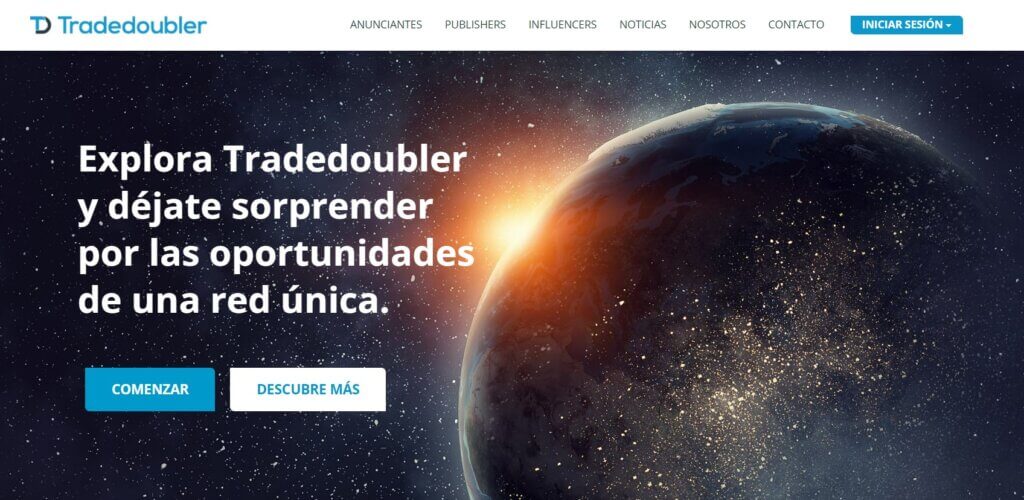 Plataforma de afiliación Tradedoubler