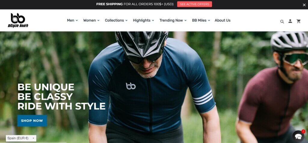 tienda online Bicycle Booth