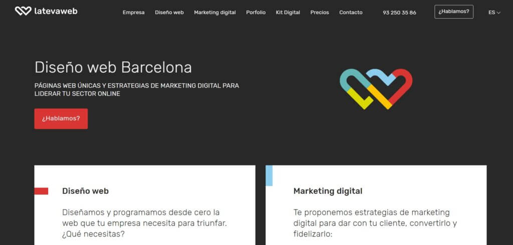 Agencia de diseño web en Barcelona La Teva Web