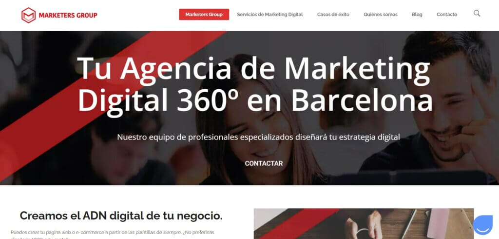 agencia SEO de Barcelona Marketers Group
