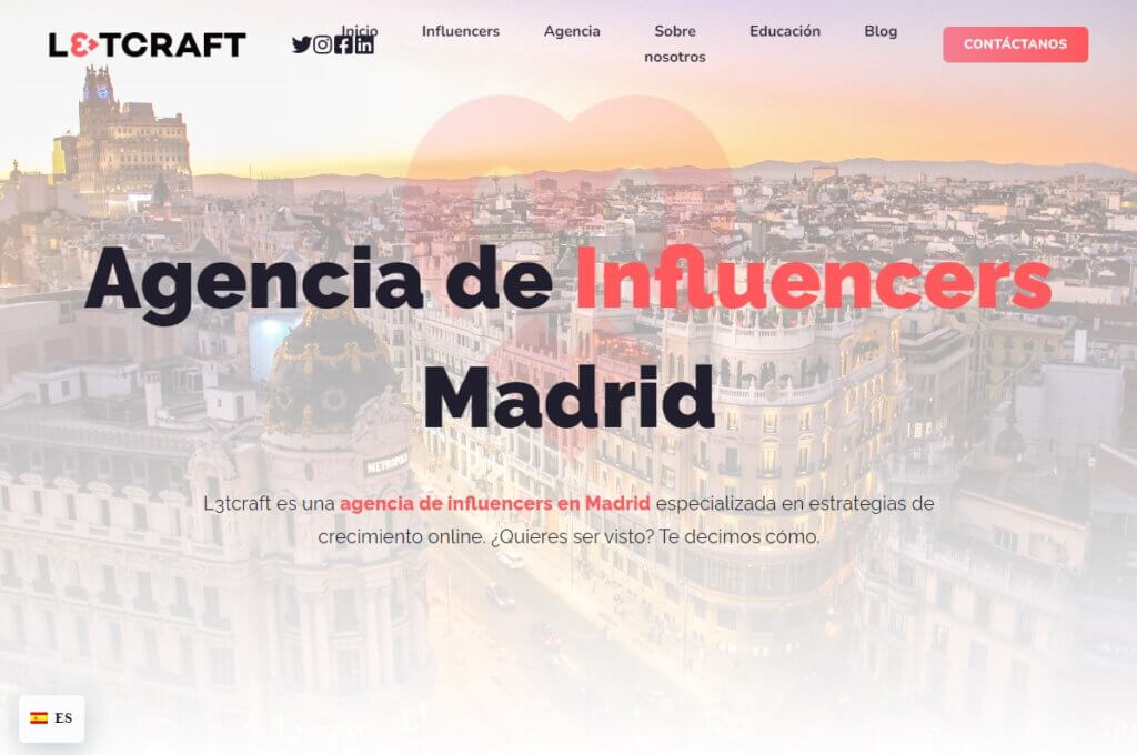 Sitio web local de L3ftcraft