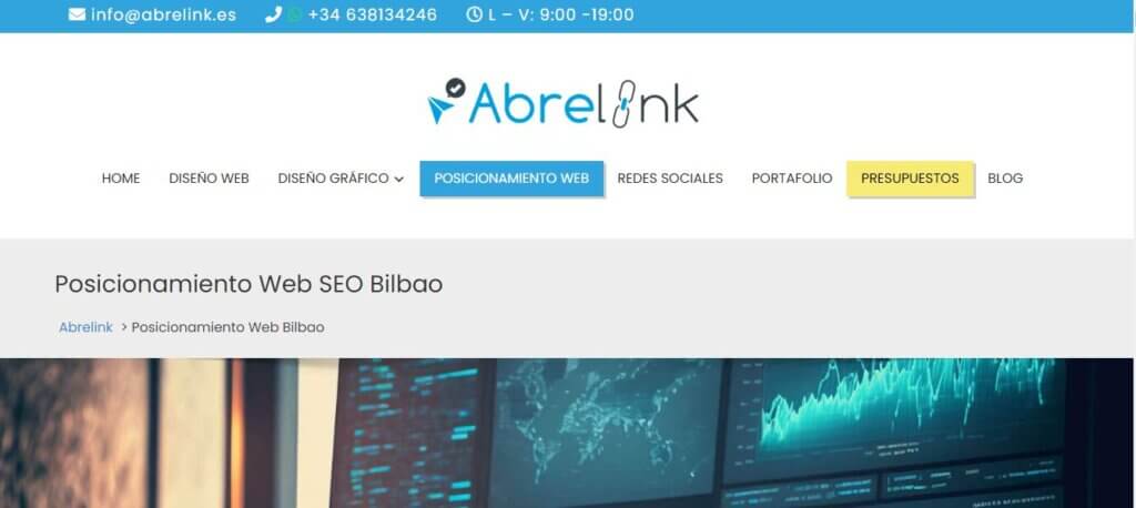 Abrelink especialistas en SEO en Bilbao