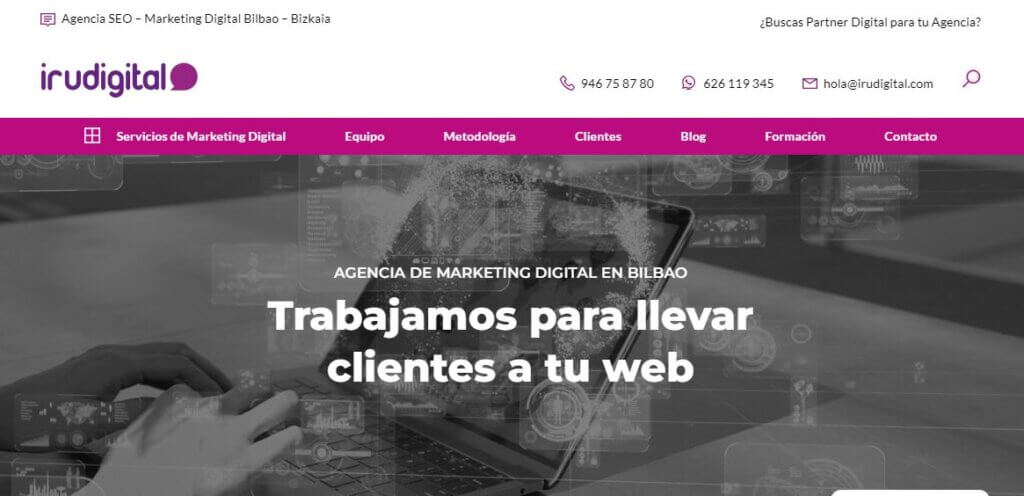 agencias SEO de Bilbao Irudigital