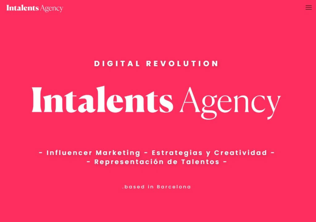 Agencia de influencers Intalents