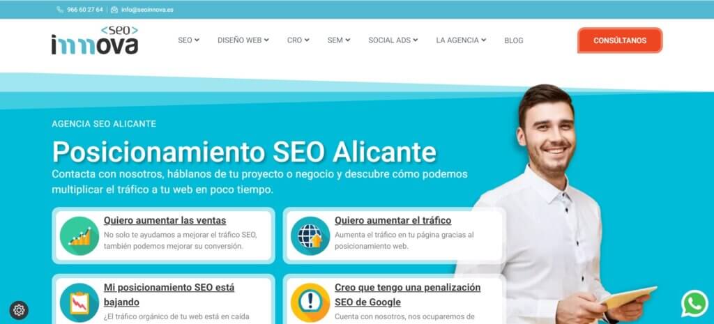 Agencia SEO de Alicante SEOInnova