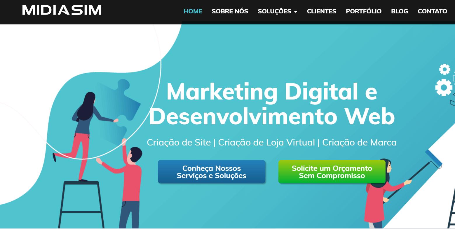 website da midiasim