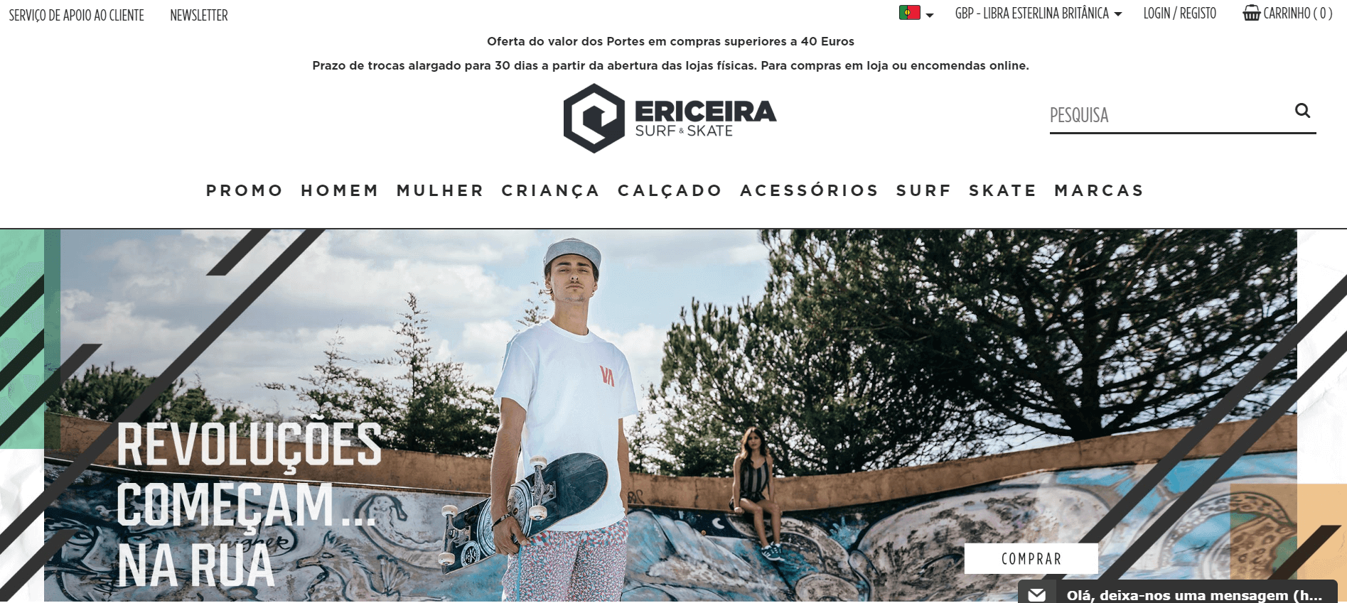 Site da Ericeira