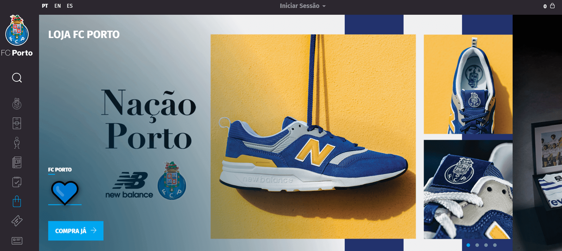 Site do FC Porto