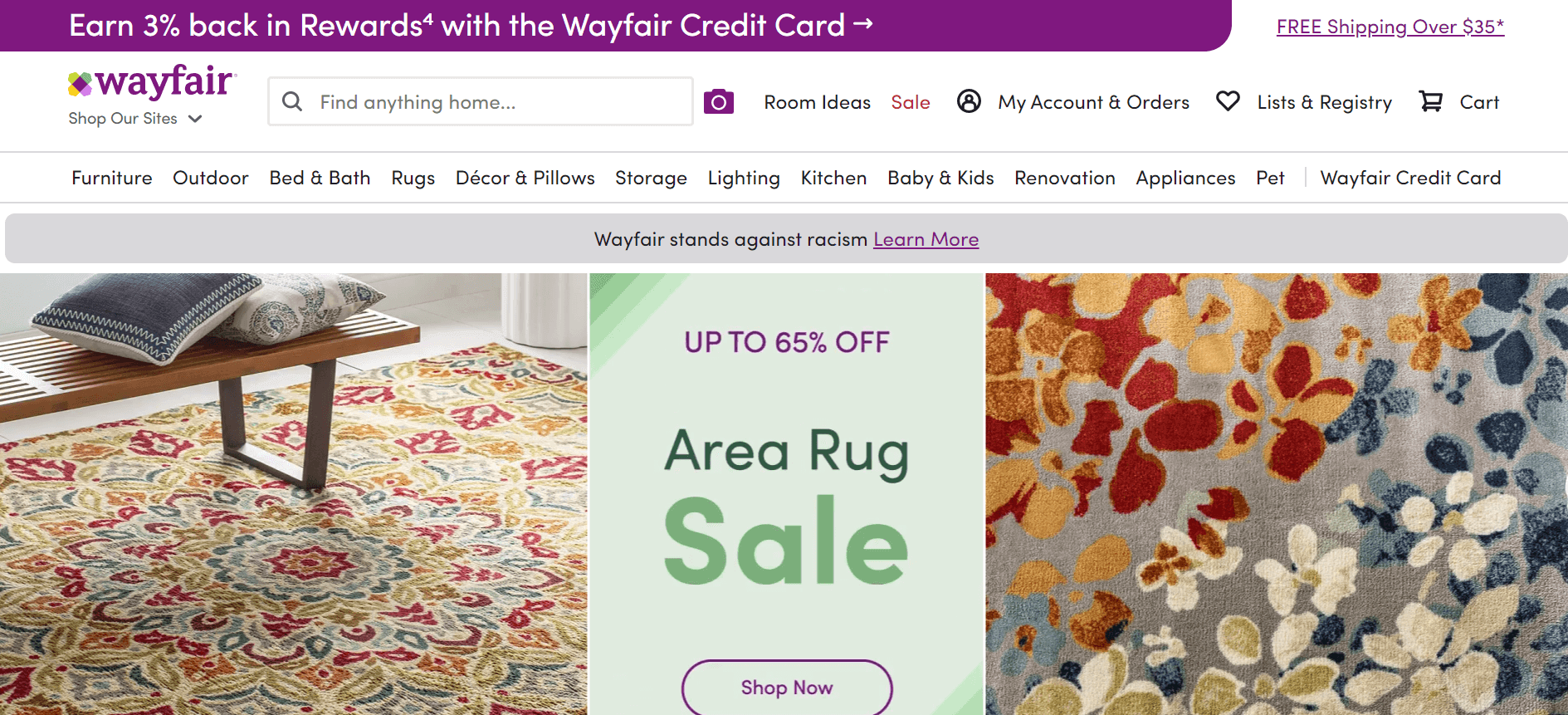 Site da Wayfair