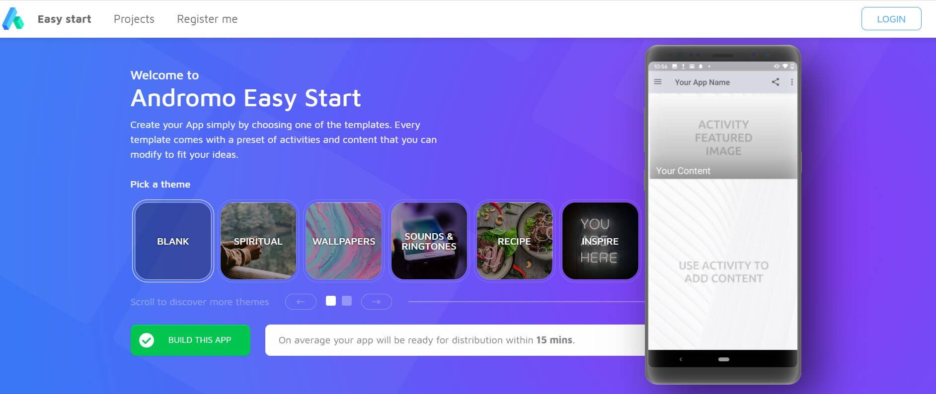 andromo-app