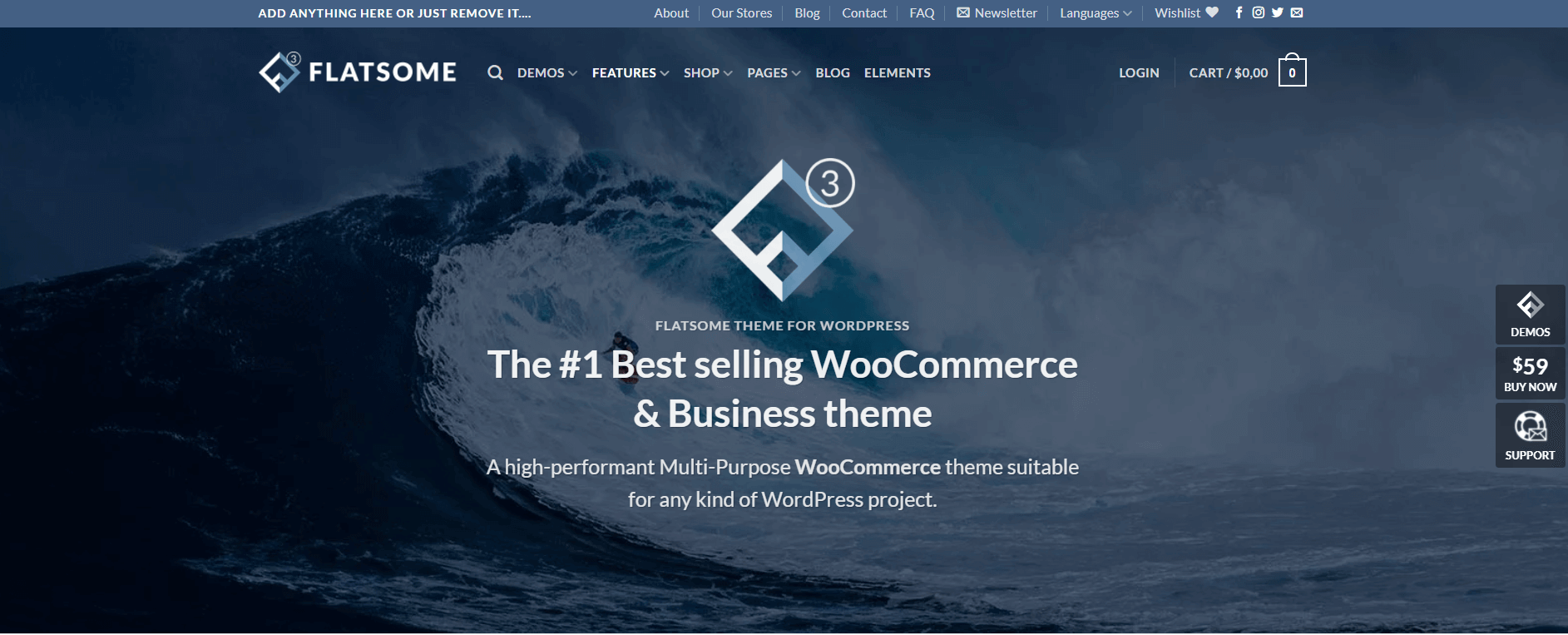 templates wordpress para eccomerce flatsome