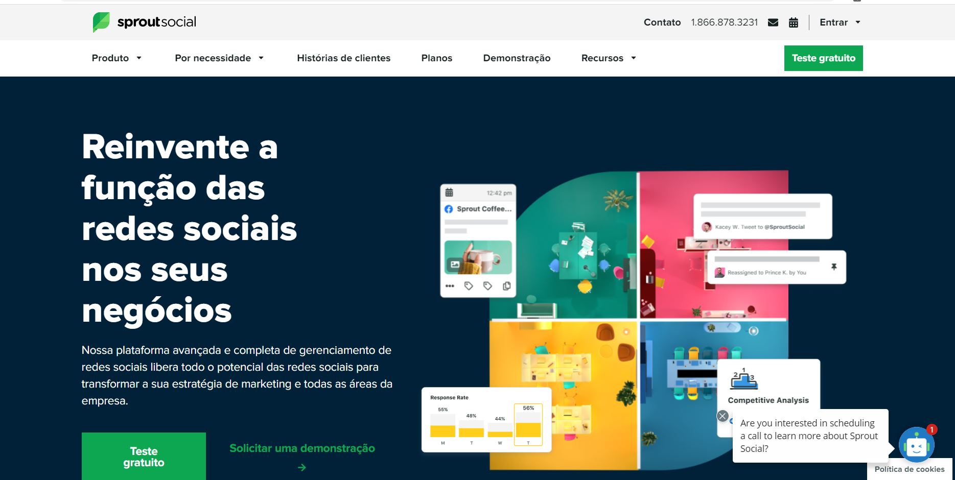 landing page exemplos spoutsocial