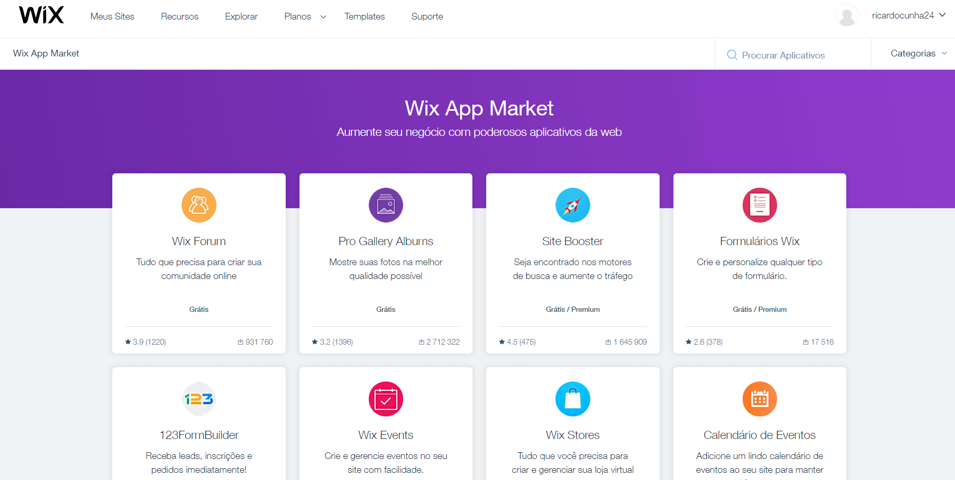app store Wix