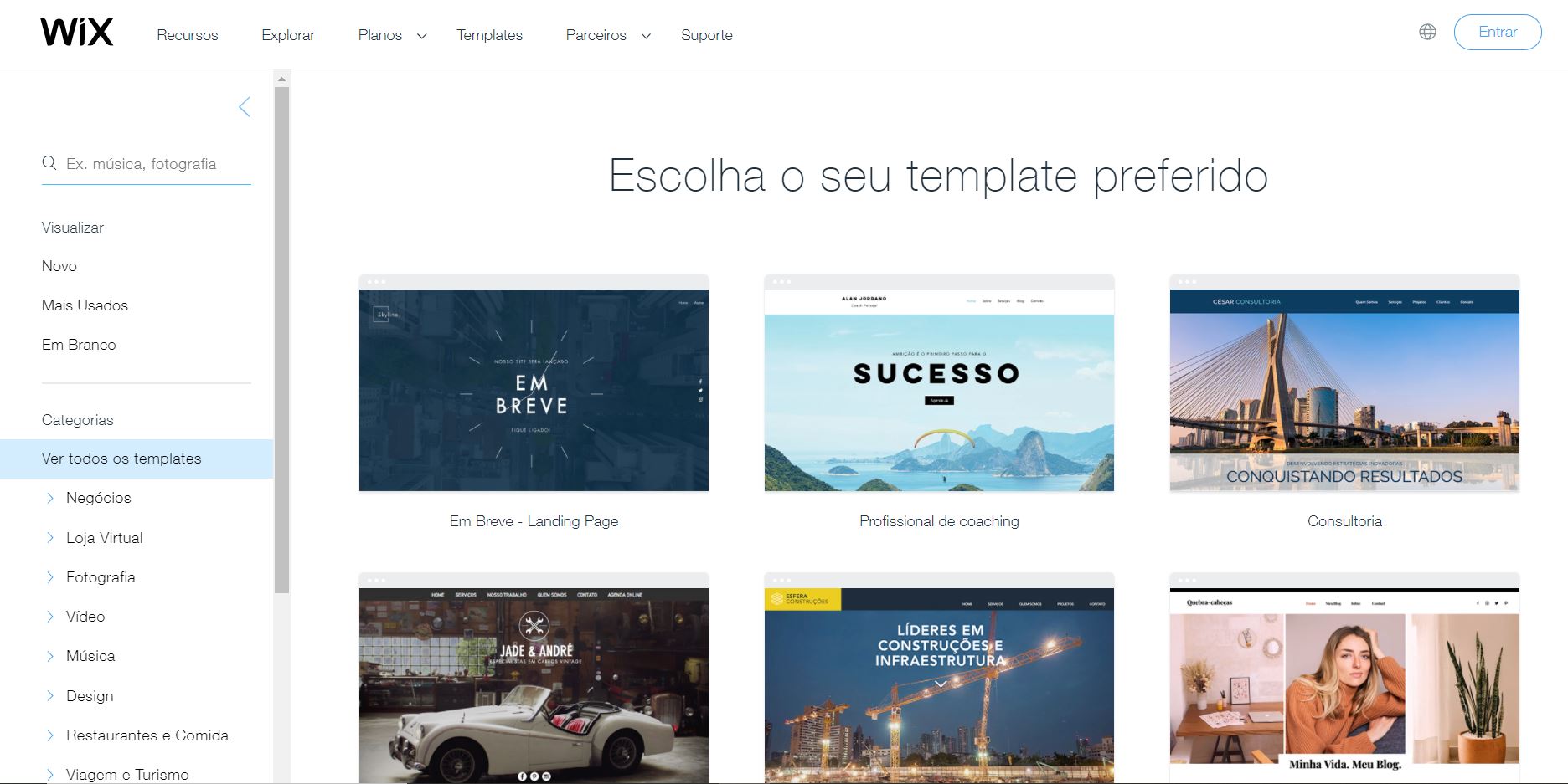 criar-um-site-wix-template