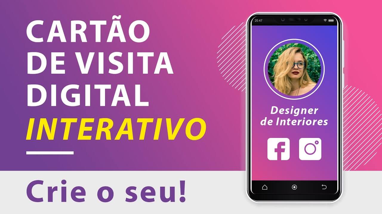 cartão de visita digital